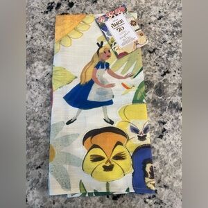 Alice in Wonderland Themed Tea Towel